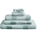 Beddinghouse Beddinghouse Sheer Stripe Guest towel Green 30x50 cm
