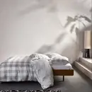 Essenza Essenza Chess Duvet Cover Grey 200x200/220