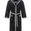 Morgenstern Peignoir à capuche Morgenstern homme Elio 2 noir Taille M