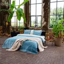Kayori Kayori Goko Housse de Couette Satin de Coton 200/200-220 Bleu