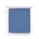 Bella Donna Bella Donna Alto Drap-housse pour boxspring une place et demie bleu mer-0208 120x190-130x220