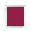 Bella Donna Bella Donna Hoeslaken Jersey Eenpersoons bordeaux-0030 70/190-80/220