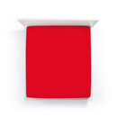 Bella Donna Bella Donna Hoeslaken Jersey Eenpersoons rood-0185 70/190-80/220