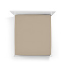 Bella Donna Bella Donna Jersey La Piccola Duo 2 Splittopperhoeslaken 200x210-220 cm champagne-0711