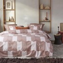VT wonen VTwonen dekbedovertrek Check Mate Terra 240x200/220