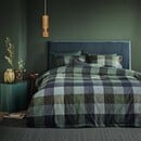 Beddinghouse Beddinghouse Housse de Couette Beckett Bleu Vert 200x200/220