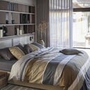 Beddinghouse Beddinghouse Housse de Couette Marli Gris 200x200/220