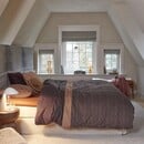 Beddinghouse Beddinghouse Housse de Couette River Rouge Foncé 200x200/220