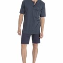 Pyjama court pour homme Calida 41168 Bleu Espace L