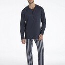 Pyjama Homme Calida 44562 Bleu Espace S