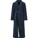 Cawö Cawo Peignoir Femme Home avec Col Châle Uni 806 40/42 mer