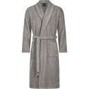 Cawö Cawo Hommes Peignoir de Bain avec Col Châle Uni 50 6508 graphite