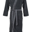 Carl Ross Carl Ross Heren Badjas Kimono 630100 Basalt/Deep Black 60/62