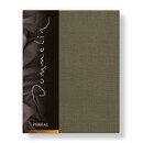 Dommelin Drap-housse Dommelin Uni Percale 200TC 589 Olive 200x200/30