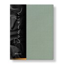 Dommelin Drap-housse Dommelin Uni Percale 200TC 551 Vert sapin 80x210/30