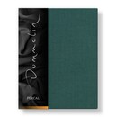 Dommelin Drap-housse Dommelin Uni Percale 200TC 536 Vert antique 200x200/30