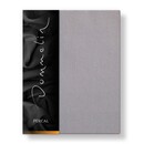 Dommelin Drap-housse Dommelin Uni Percale 200TC 584 Gris Souris 80x220/30