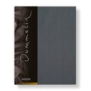 Dommelin Drap-housse Uni Satin 300TC 555 Gris Éléphant 200x210/30