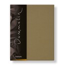 Dommelin Drap-housse Dommelin Uni Satin 300TC 507 Bronze 90x220/30