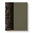 Dommelin Drap-housse Dommelin Uni Satin 300TC 589 Olive 120x200/30