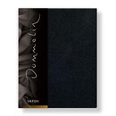 Dommelin Drap-housse Dommelin Uni Satin 300TC 533 Noir 90x220/30