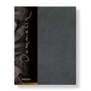 Dommelin Drap-housse Dommelin Uni Satin 300TC 585 Gris Foncé 200x210/30