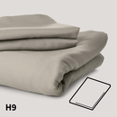 Dommelin Drap-housse Topper Uni Satin 600TC 741 Célestine 100x210/9