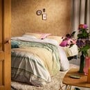 At Home by Bedding House Dekbedovertrek Rows  Multi 140x200/220 cm
