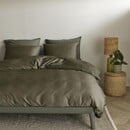 Beddinghouse Beddinghouse Housse de couette Change Vert Olive 260x200/220 cm