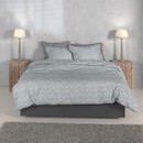 Zo! Home Zohome Petali di Lino Housse de Couette 240x200/220 Denim