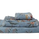 Pip Studio Pip Studio Secret Garden Douchelaken Blauw 70x140 cm