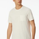 Schiesser Schiesser Chemise 1/2 blanc cassé 182599 50/M