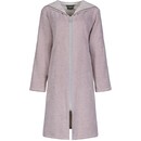 Cawö Cawo Home Peignoir Court pour Femmes avec Capuche et Fermeture Éclair 6222 beere 40