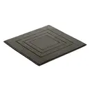 Vossen Vossen Bidetmat Feeling slate grey 60x60