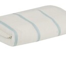Carl Ross Carl Ross Serviette de Sauna 18300 Blanc Cassé/Bleu Océan 70x200