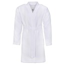 Vossen Peignoir unisexe Vossen ROM Pique-U blanc M