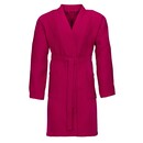 Vossen Peignoir unisexe Vossen ROM Pique-U cranberry M