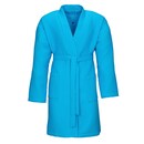 Vossen Peignoir unisexe Vossen ROM Pique-U turquoise L