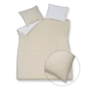 Vandyck Vandyck Housse de couette Home Puglia Percale creamtan 2 personnes (200x200/220)