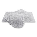 Vandyck Vandyck Ranger Argent Gris Tapis de Bain 55x90