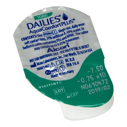 dailies aquacomfort plus toric