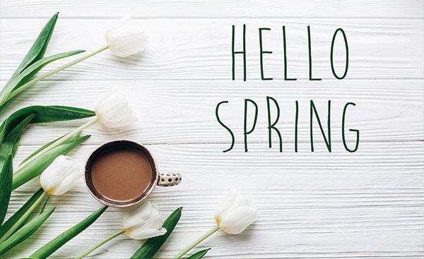 Het is lente
