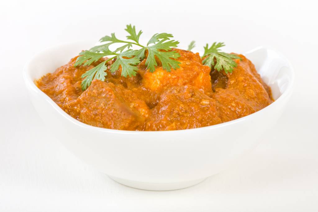 Paneer met cashew/tomatensaus