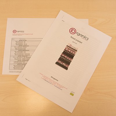 Nieuwe prijslijst en actieformulieren
