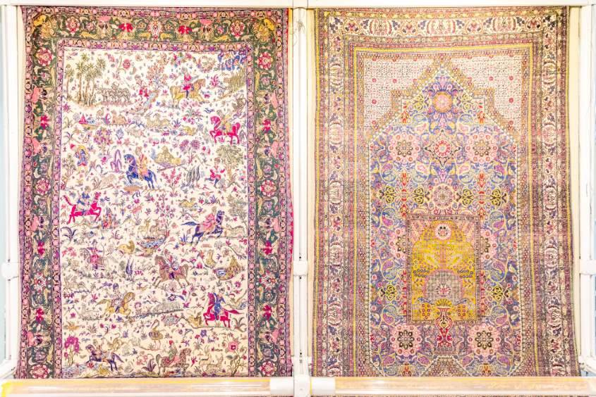 Het Tapijtenmuseum in Teheran