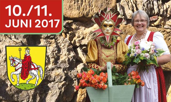 essArt bei den Rosen-, Kunst- und Gartentagen in Hollfeld
