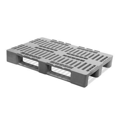 H1 Hygiëne pallet 1200x800x160mm, open dek - opstaande rand