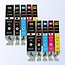 Inktcartridges Canon Voordeelpakket PGI-550-CLI-551 10 stuks (huismerk) met chip