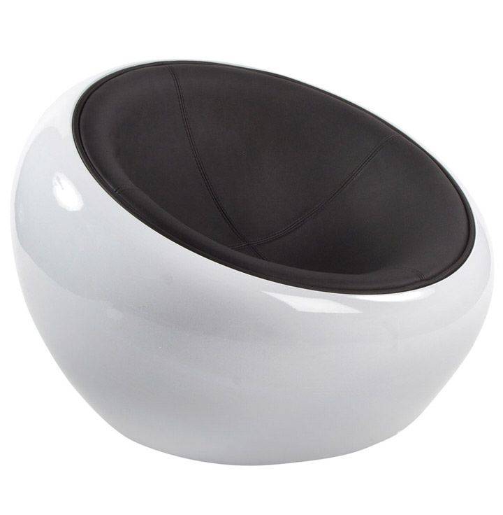 Bondy Living Cordoba Fauteuil Wit/Zwart