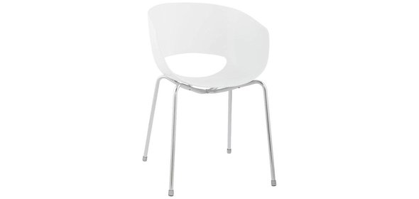 Rimini Stoel Wit Bondy Living Rimini Stoel Wit